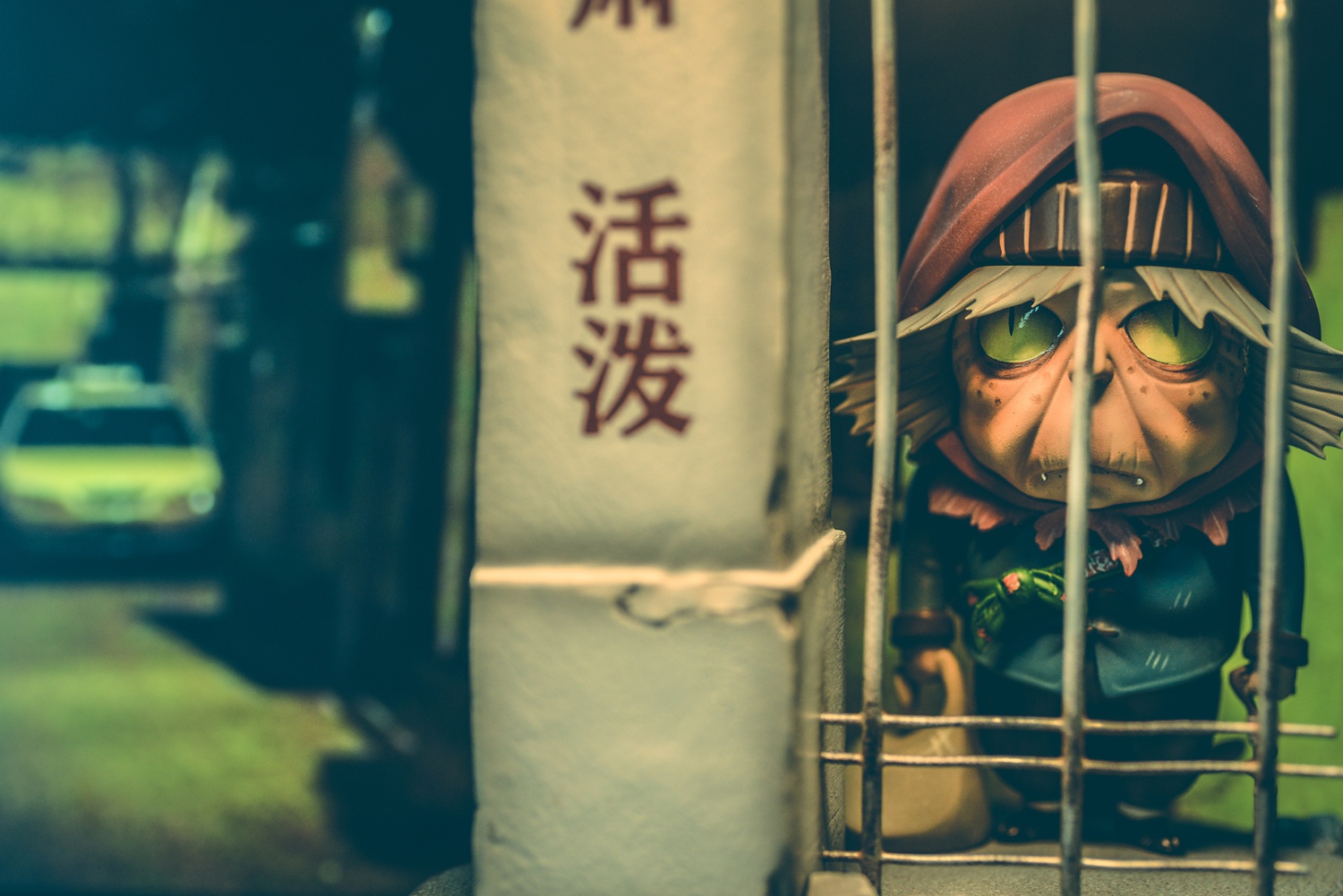 疯猫工作室& EF.工作室;18cm 《走出科学怪谈档案》系列 - 猫脸老太太