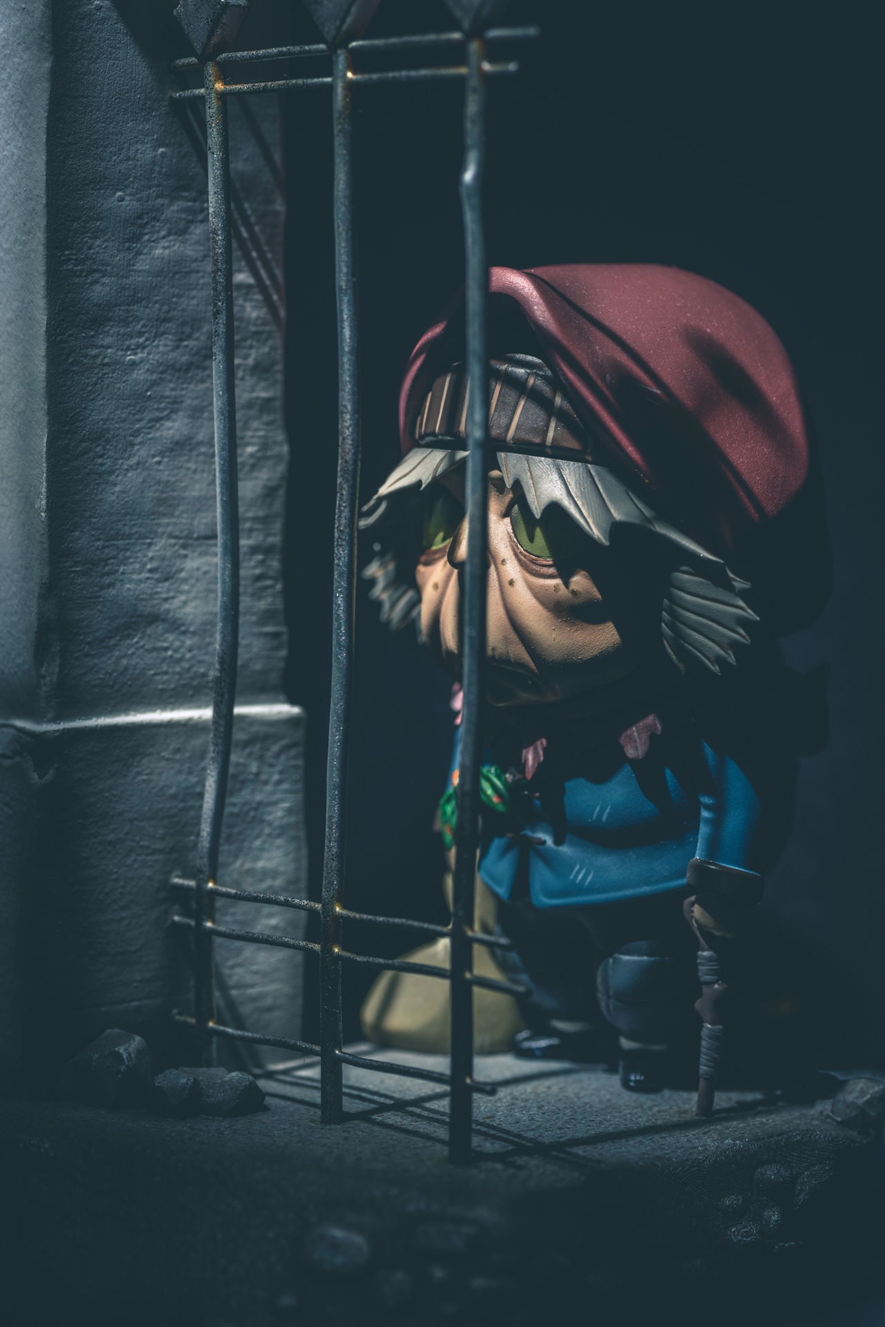 疯猫工作室& EF.工作室;18cm 《走出科学怪谈档案》系列 - 猫脸老太太