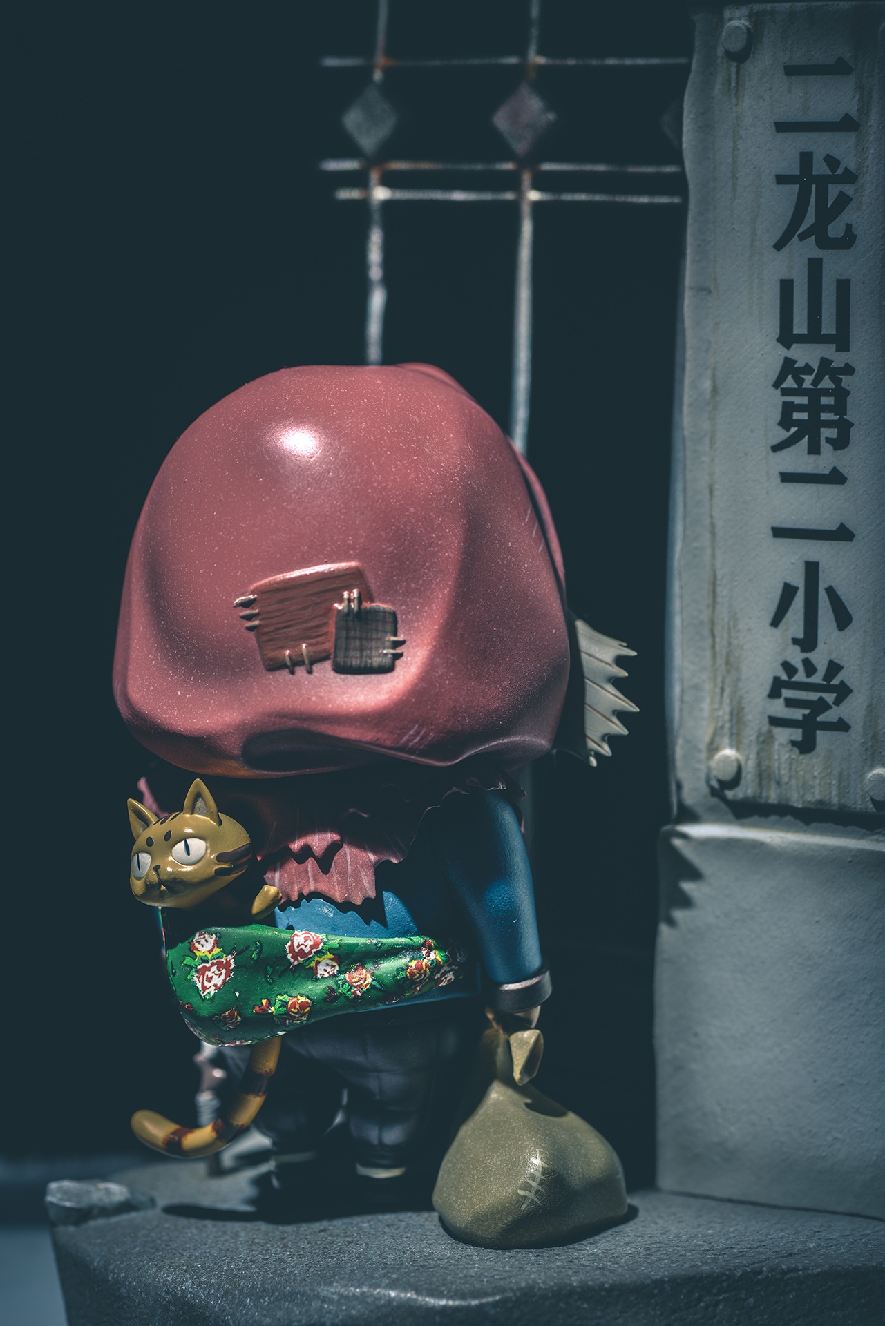 疯猫工作室& EF.工作室;18cm 《走出科学怪谈档案》系列 - 猫脸老太太