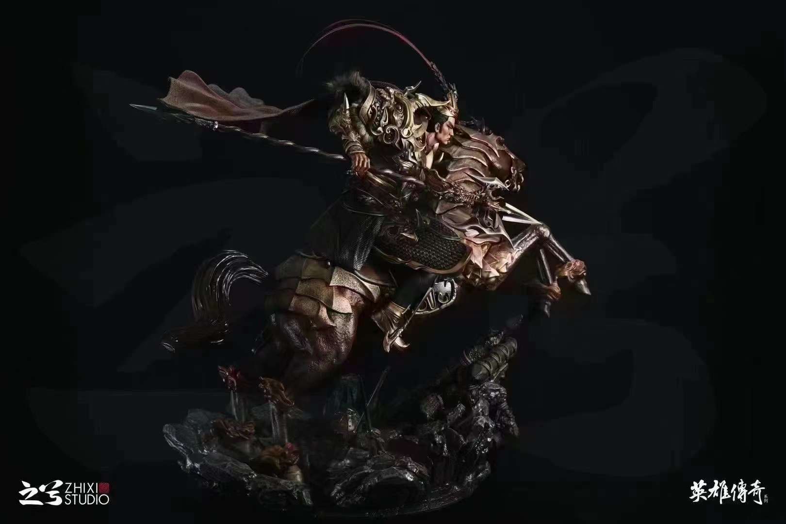 之兮工作室:【无双神将—吕布】大型雕塑