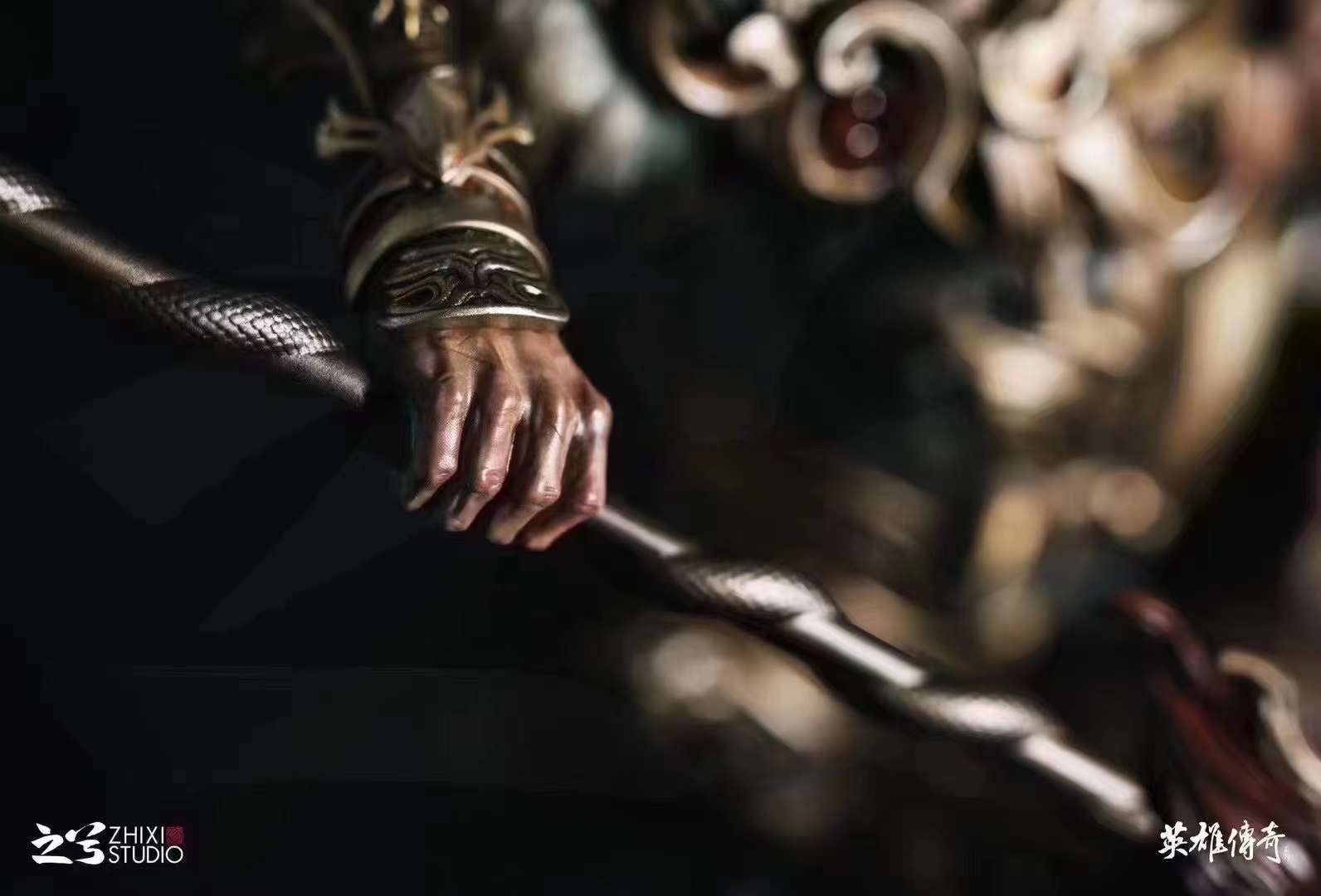 之兮工作室:【无双神将—吕布】大型雕塑