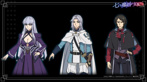 TV动画《七魔剑支配天下》追加出演CV信息公布2023年!7月开播