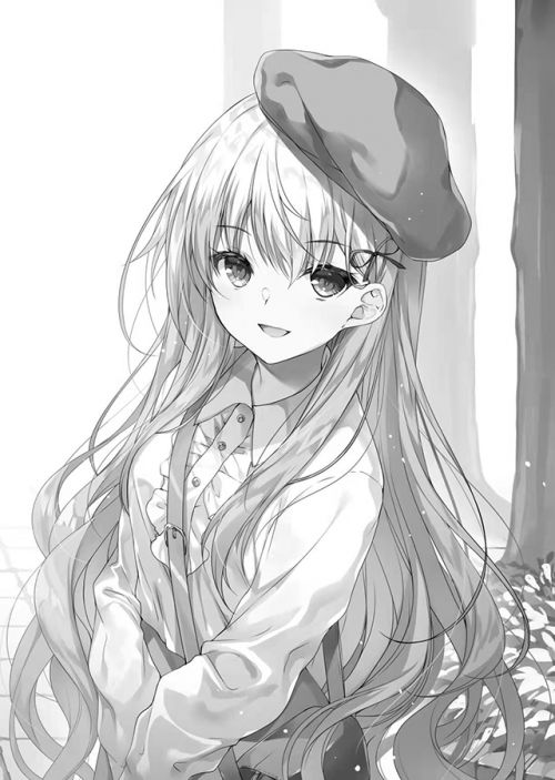 轻小说《才女的近侍》第二卷的插图公开