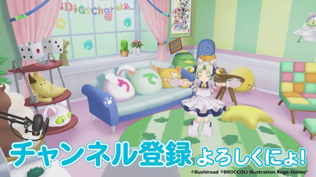 千喜年萌系教主降临,《令和的 Di Gi Charat》主角数码子限期 Vtuber 企划启动!