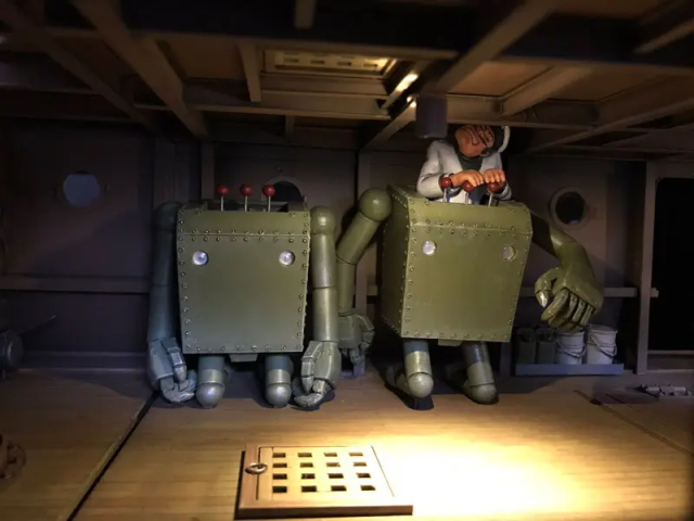 日本达人制作《未来少年柯南》巴拉克号船舰模型 2.2公尺巨大尺寸超吸睛