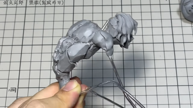 达人コロッケ砕砕制作《鬼灭之刃》妓夫太郎&堕姬黏土人像 精美手艺超吸睛