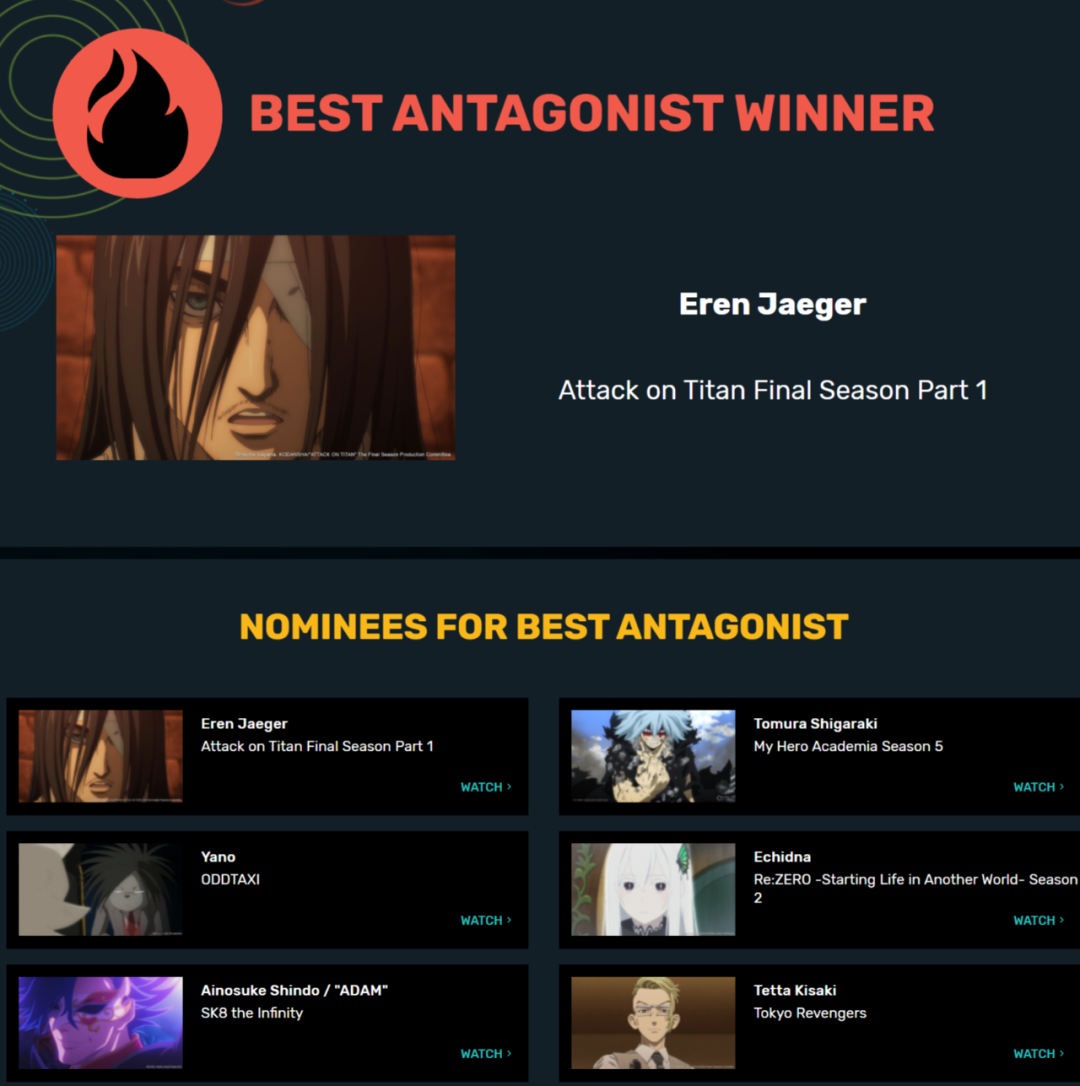 主角居然是个反派？2022″美国B站” 年度动画大赏！