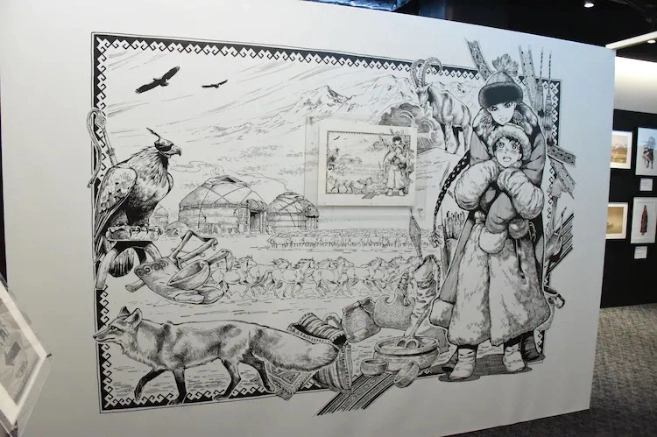 森薰原画展「大姊嫁物语展」收录百幅以上原画、超过万字注解，感受作品中亚风情