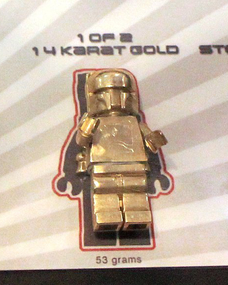 史上最贵的乐高人偶大盘点!小金人 Mr.Gold 竟然才排第 17 名!?