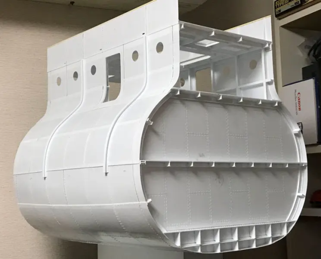 日本达人制作《未来少年柯南》巴拉克号船舰模型 2.2公尺巨大尺寸超吸睛