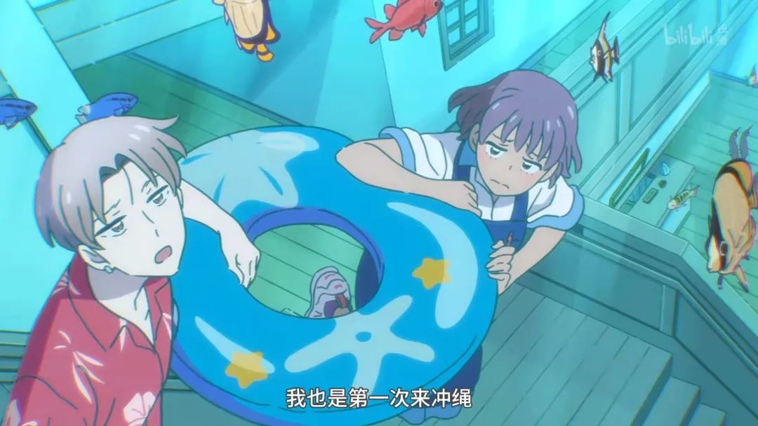 男孩遇见女孩|虽短但精致，这部霓虹泡面番带观众沉浸式体验海洋世界的少年之恋！