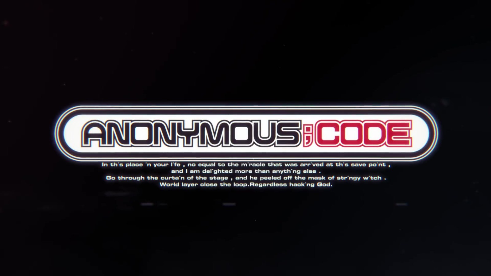 科学ADV《匿名代码》7月28日发行 新预告片分享