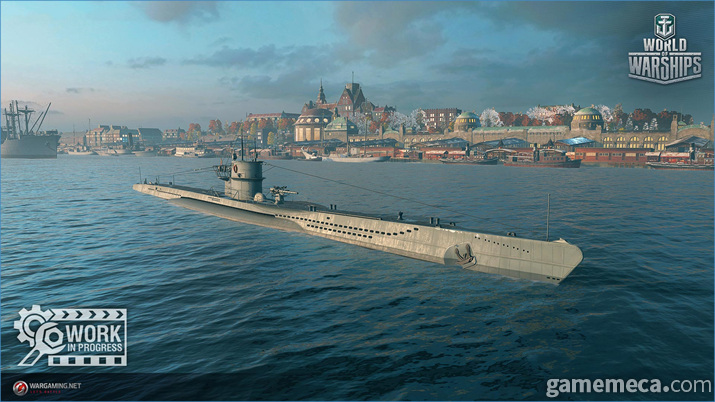 加入《战舰世界》战场的潜艇是海战中的狙击手