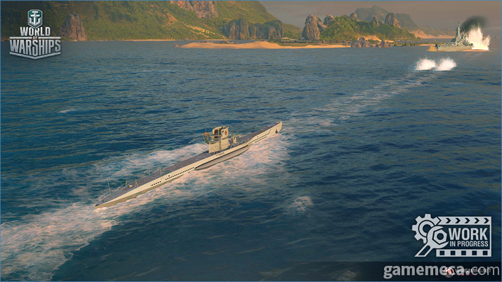 加入《战舰世界》战场的潜艇是海战中的狙击手