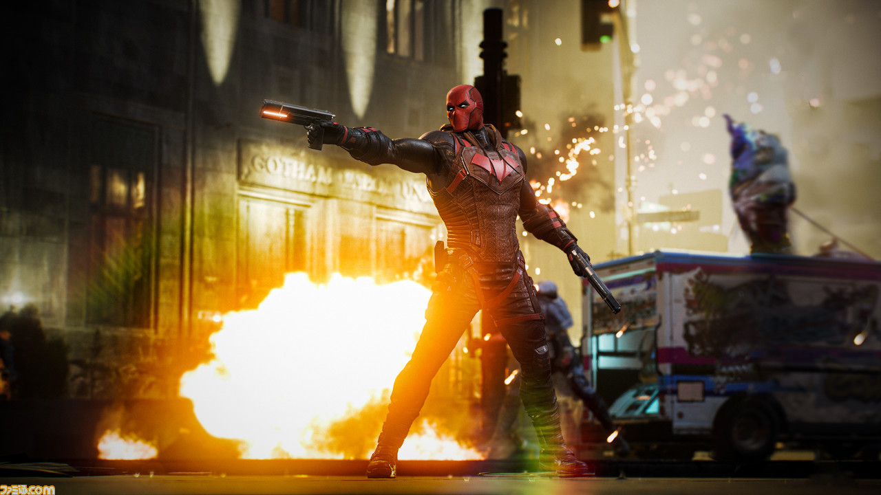 《哥谭骑士团》夜翼与红食游戏视频发布。另一方面,PS4/Xbox One 版本取消