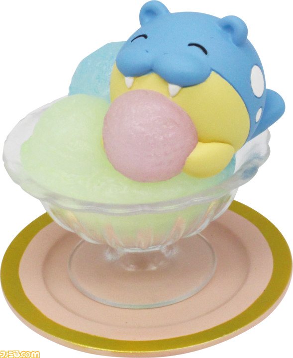 介绍很酷的糖果和可爱的口袋妖怪人物。Piplup、Kodak