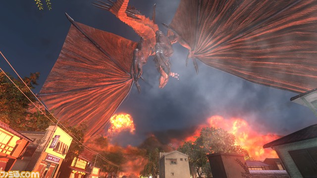 “地球防卫军 6” 具有飞行能力的超巨型怪物“海妖”现身