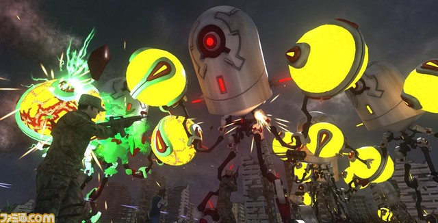 “地球防卫军 6” 具有飞行能力的超巨型怪物“海妖”现身