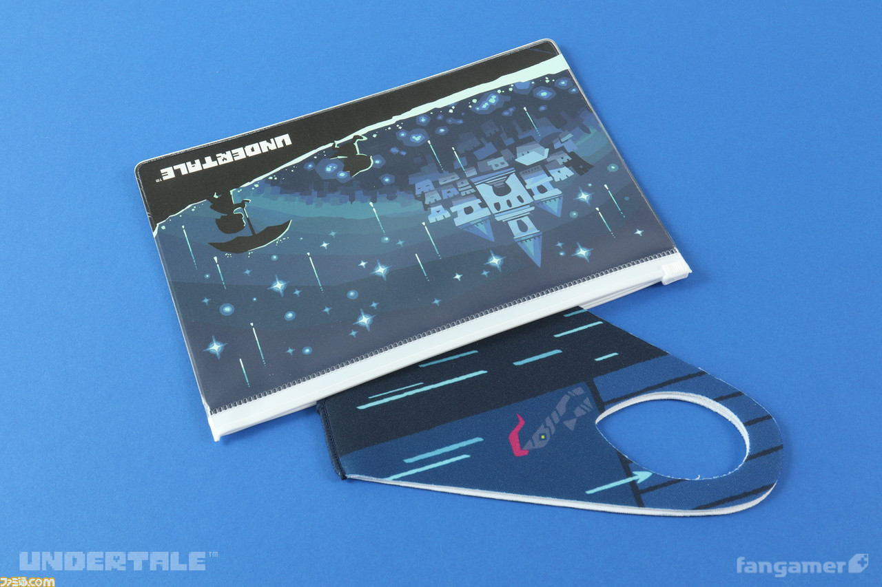 在 Fangamer Japan 5 周年纪念活动中预售的“UNDERTALE”和“DELTARUNE”