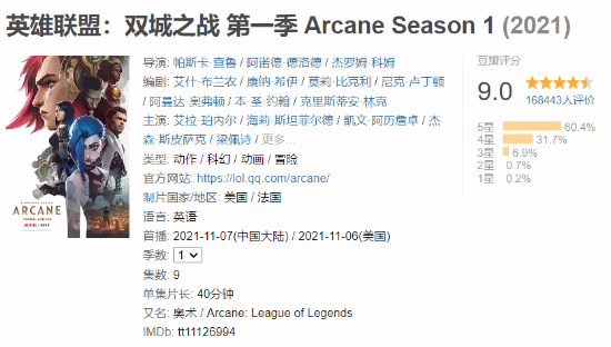 【次元速报】《英雄联盟：双城之战》纪录片《双城之战：天堑》定档 11月21日晚6点上线各大平台