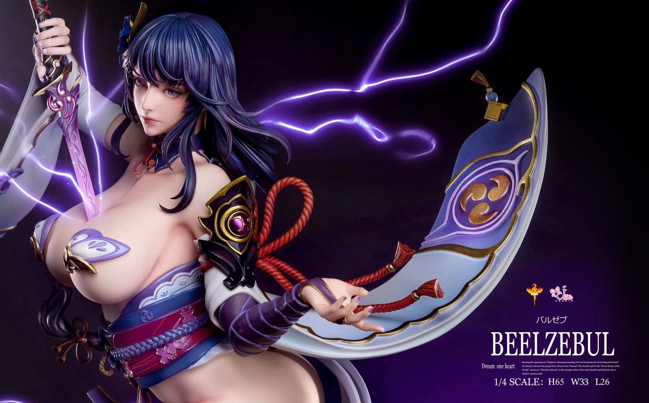 DT&UME-Studios： lsp美少女系列1/4比例 雷霆 雷神 闪电