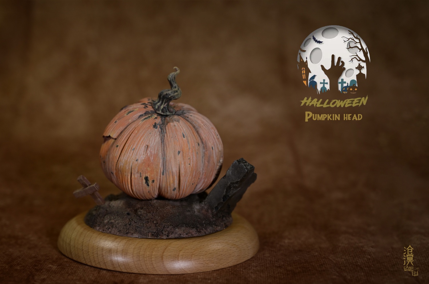 沧溟工作室：万圣节南瓜头 HALLOWEEN PUMPKIN HEAD