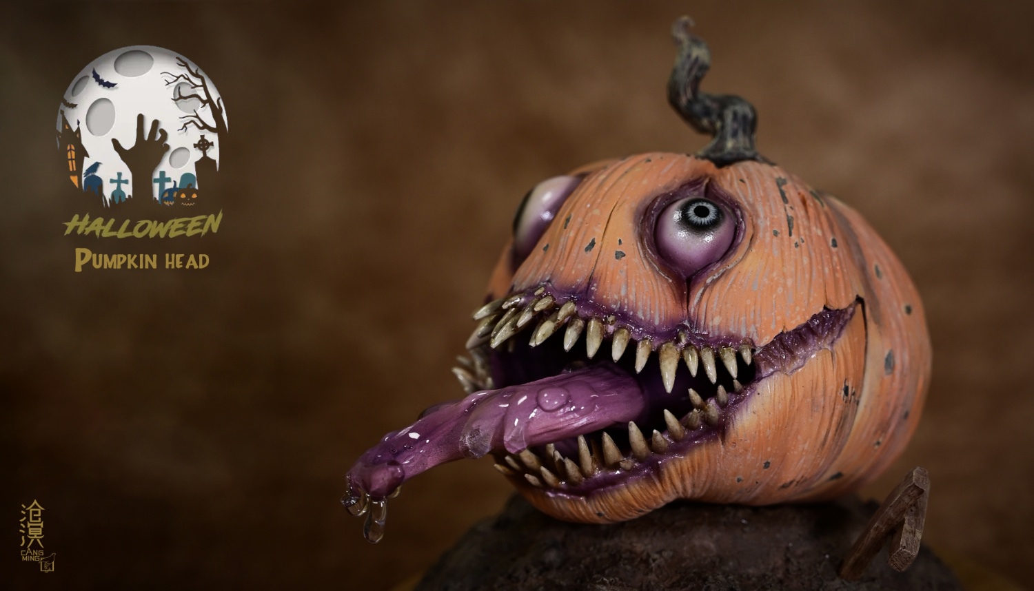 沧溟工作室：万圣节南瓜头 HALLOWEEN PUMPKIN HEAD