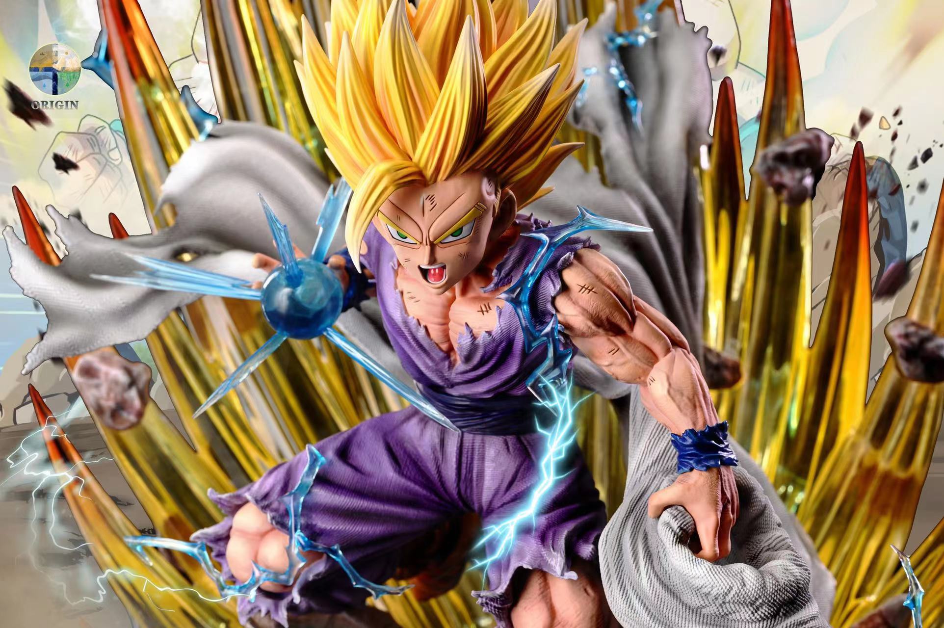 ORIGIN工作室：孙悟饭-超级赛亚人二 雕像