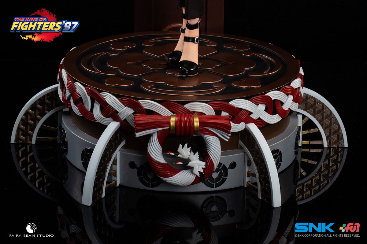 仙豆工作室 新品：1/4 SNK正版授权 《拳皇97》 神乐千鹤 雕像