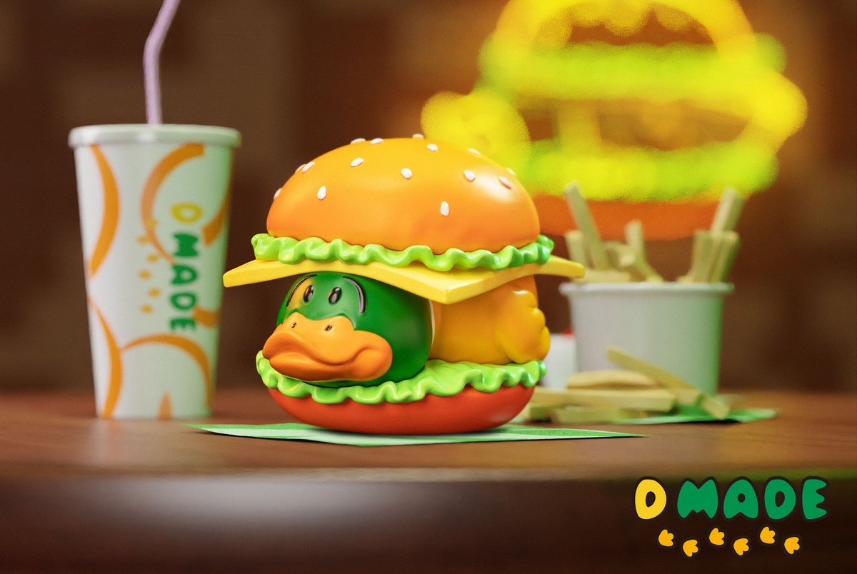 DMADE 新品：8.5cm高“鸭堡”限量潮玩摆件