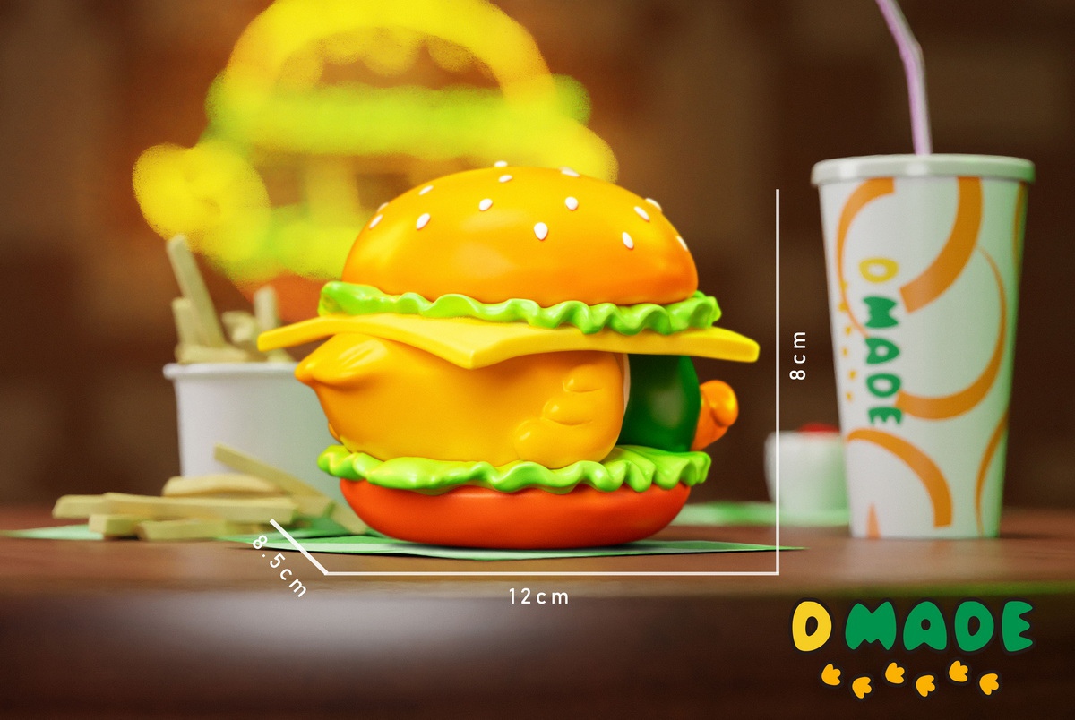 DMADE 新品：8.5cm高“鸭堡”限量潮玩摆件