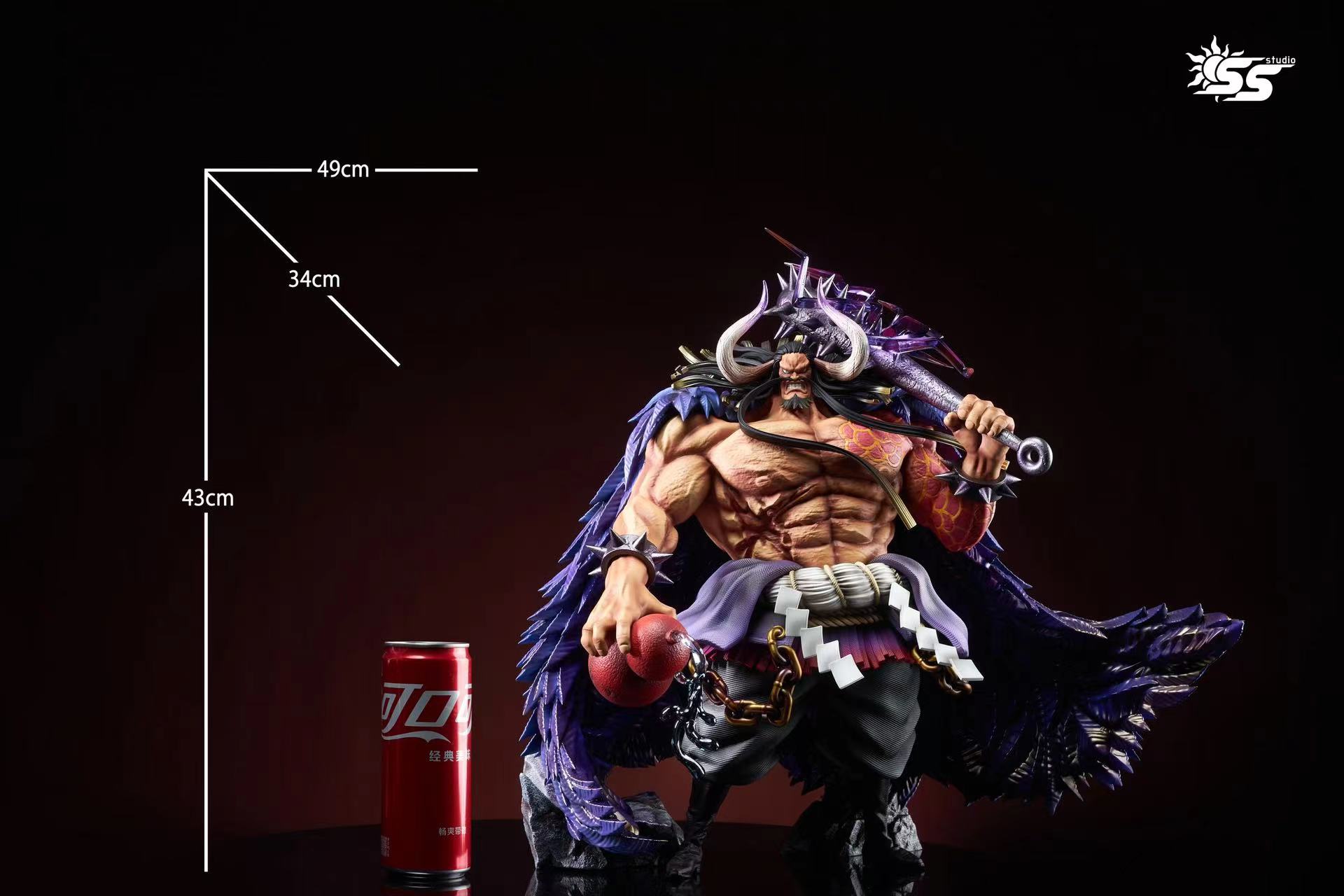 SS-Studio 海贼王POPMAX第一弹: 四皇-百兽凯多雕像